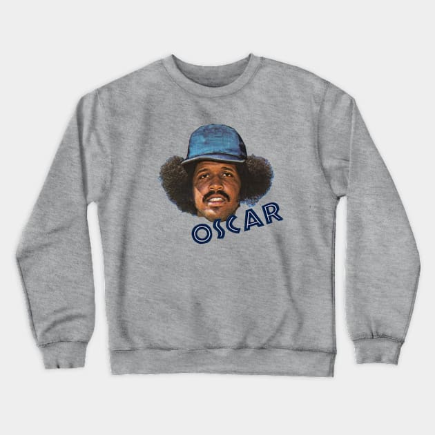 Oscar Gamble Tribute Crewneck Sweatshirt by Bleeding Yankee Blue